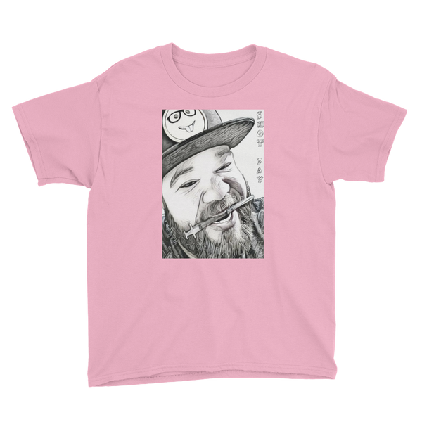 Lil Man Shot Day Short Sleeve T-Shirt BLK/WT