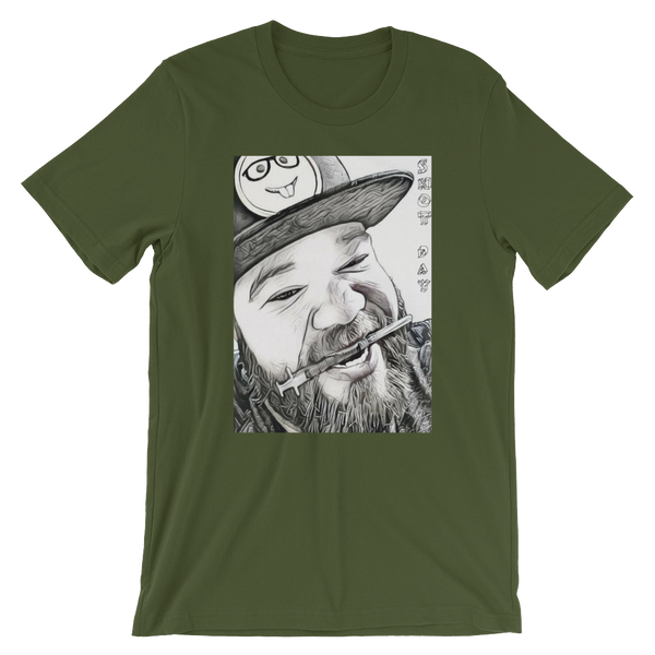 Shot Day  Short-Sleeve T-Shirt BLK/WT