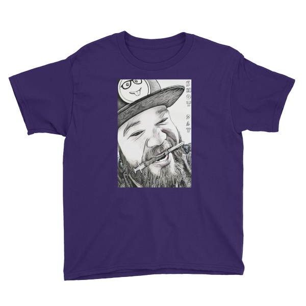 Lil Man Shot Day Short Sleeve T-Shirt BLK/WT