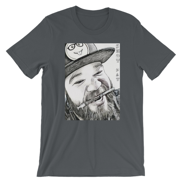 Shot Day  Short-Sleeve T-Shirt BLK/WT