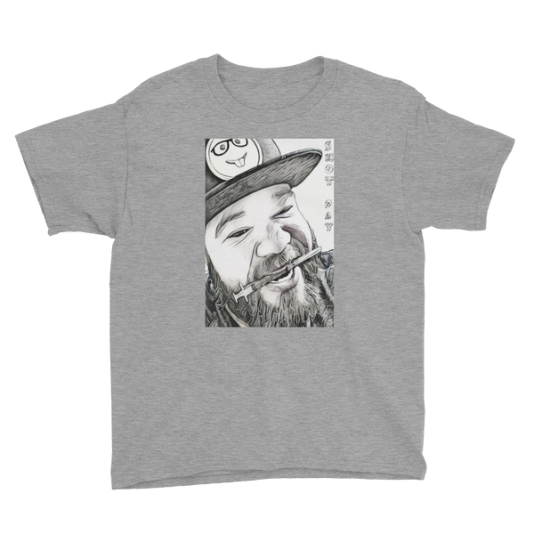 Lil Man Shot Day Short Sleeve T-Shirt BLK/WT