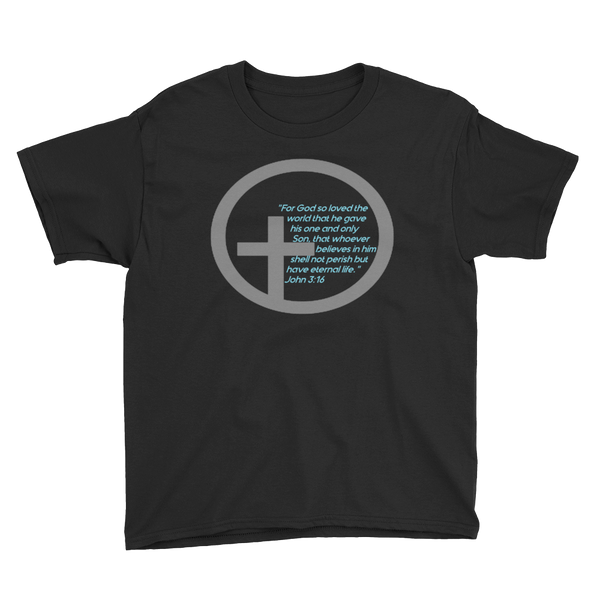 Lil Man John 3:16 Short Sleeve T-Shirt