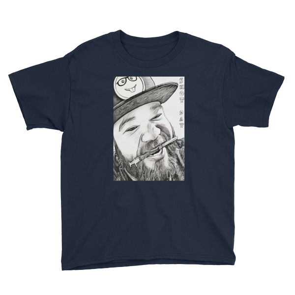 Lil Man Shot Day Short Sleeve T-Shirt BLK/WT