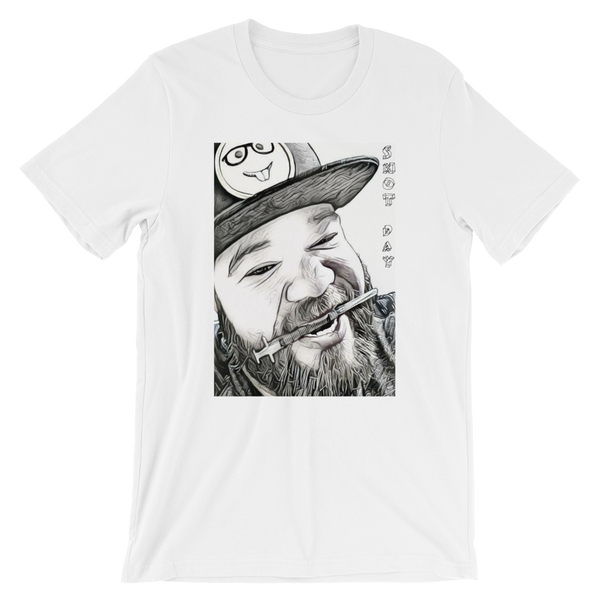 Shot Day  Short-Sleeve T-Shirt BLK/WT