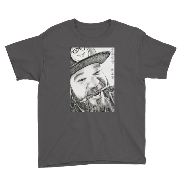 Lil Man Shot Day Short Sleeve T-Shirt BLK/WT