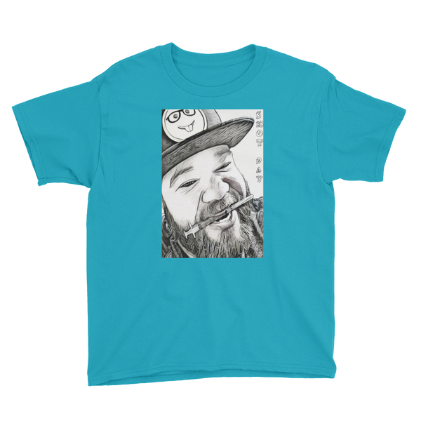 Lil Man Shot Day Short Sleeve T-Shirt BLK/WT