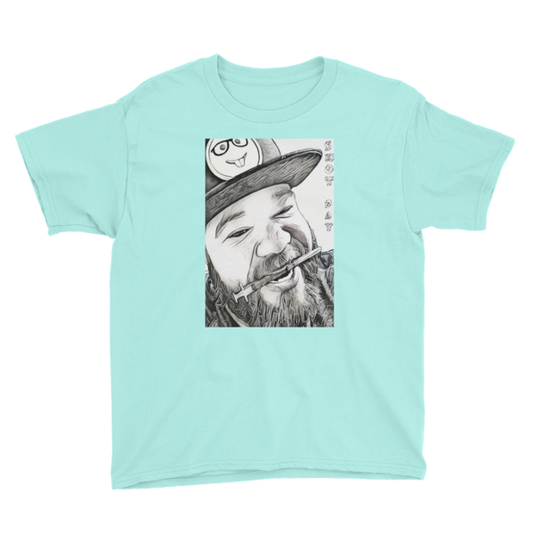 Lil Man Shot Day Short Sleeve T-Shirt BLK/WT