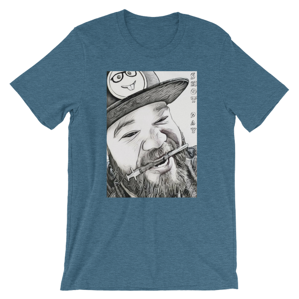Shot Day  Short-Sleeve T-Shirt BLK/WT