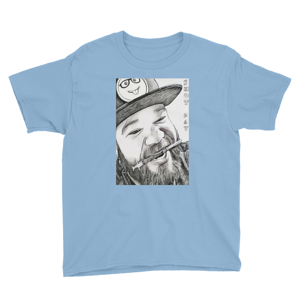 Lil Man Shot Day Short Sleeve T-Shirt BLK/WT
